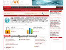 Tablet Screenshot of indiawx.com